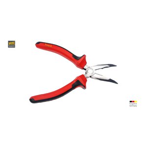 200 Mm Eğri Kargaburun Polisajlı-duotech Sap E16-41-0200