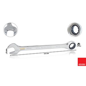 Ceta Form 24 Mm Cırcırlı Kombine Anahtar B05-24