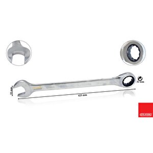 Ceta Form 32 Mm Cırcırlı Kombine Anahtar B05-32