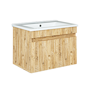 Roomart '' Lavabolu '' Atlantik Mat Mdf 65 Cm Banyo Alt Dolabı