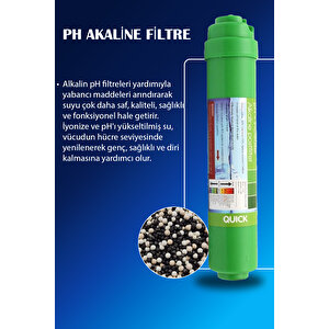 Tüm Su Arıtma Cihazları Uyumlu Ph+alkaline Filtre