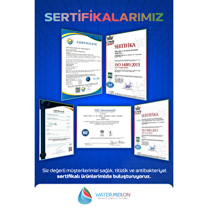 Açık Kasa Su Arıtma Cihazı 10 İnc Cto Blok Karbon Filtre (25 Adet)