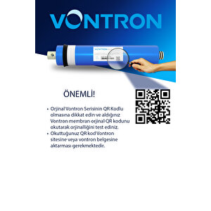 Açık Kasa Su Arıtma Cihazı Vontron Membranlı Filtre Seti 10 İnc Avantaj Paket