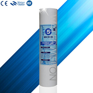 Açık Kasa Su Arıtma Cihazı Filtre Çift Karbonlu 80 Gpd King Membranlı 6 Aşama Filtre Seti