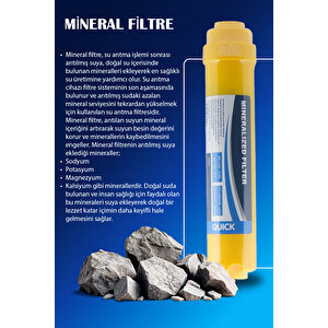 Su Arıtma Cihazı Mineral Takviye Filtresi
