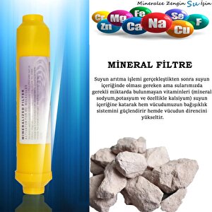 Açık Kasa Su Arıtma Cihazı Filtre Çift Karbonlu 8 Aşama Filtre Seti (nsf Onaylı Vontron Membranlı)