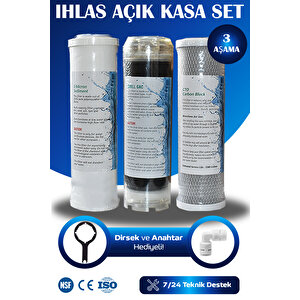 Ihlas Aura Cebilon Su Arıtma 6 Aylık Bakım Filtre Seti