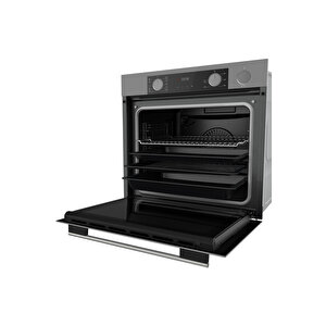 Xe64cpr Steamart&fryart Seri̇si̇ Buharli Pi̇şi̇rme Gri̇ Ankastre Firin (0+10 Konum)