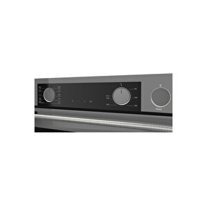 Xe64cpr Steamart&fryart Seri̇si̇ Buharli Pi̇şi̇rme Gri̇ Ankastre Firin (0+10 Konum)