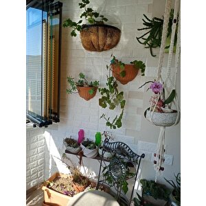 Kendi̇nden Yapişkanli Tuğla Esnek Sünger Duvar Paneli̇ Nw58