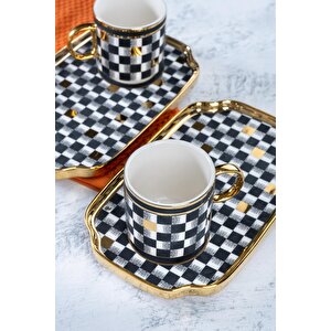 Skye 2 Kişilik Kahve Fincanı Takımı - 90 Ml
