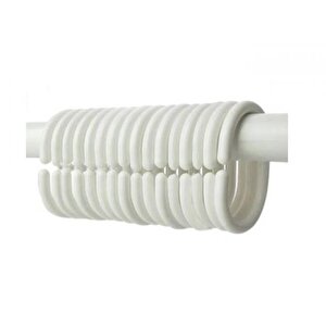 Çam Banyo Duş Perdesi 180x200cm + Perde Halkası