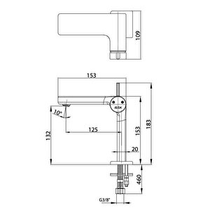 Eca Purity Lavabo Bataryası  Tasarım Ödüllü 102188038h