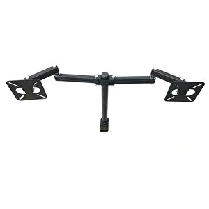 Electroon 17-28'' Hareketli Çiftli Tv-monitör Masa Standı