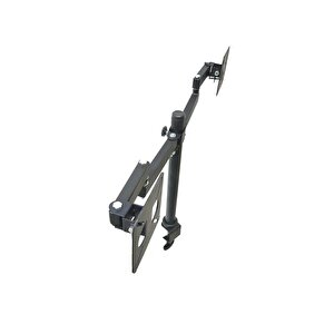 Electroon 17-28'' Hareketli Çiftli Tv-monitör Masa Standı