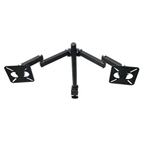 Electroon 17-28'' Hareketli Çiftli Tv-monitör Masa Standı