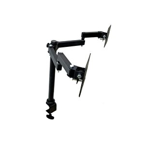 Electroon 17-28'' Hareketli Çiftli Tv-monitör Masa Standı