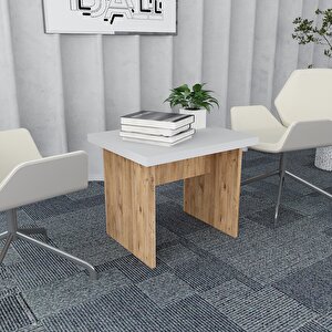 Asil 3'lü Ofis Takımı Model 9 Çam Beyaz Montaj Dahil
