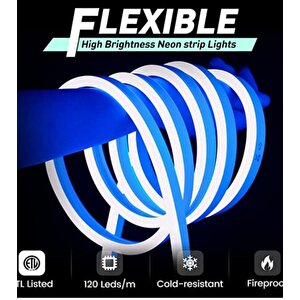Neon Şerit Led Yeşil Işık 30 Metre