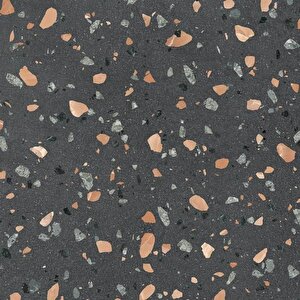 Vitra 60x60 Terrazzo Antrasit Mat Seramik Karo K950795r0001vte0 9,5 mm