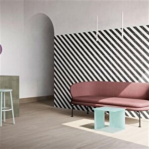 Vitra 15x15 Retromix Siyah-beyaz Mat Porselen Karo K94845600001vte0