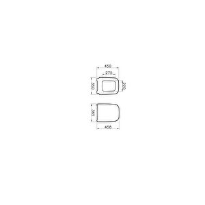 Vitra Shift Soft Klozet Kapağı 91-003-009