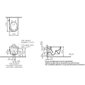 Vitra Nest Rim-ex Asma Klozet Termostatik Musluklu 5176b403-7211 (kapak Hariçtir ) Beyaz