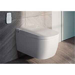 Vitra V-care Basic 5674b403-6193 Akıllı Klozet 60 Cm Beyaz ( Kapak Dahildir)