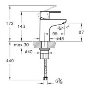 Artema A41177 Win S Lavabo Bataryası