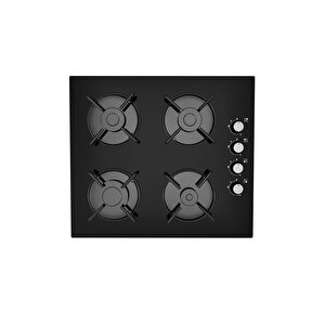 Siyah Cam Dijital/Dokunmatik Ankastre Set mod Nof-gls640-mfa604