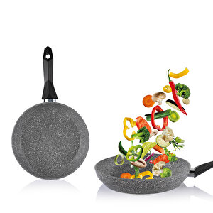 Cory Yanmaz Yapışmaz Tava 30 Cm-gri