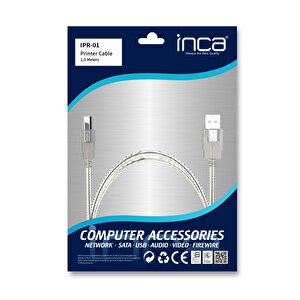 Inca Ipr-01 1,5 M Usb 2.0 Yazici Kablosu,askili