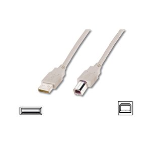 Ak-300105-018-e 1,8m Usb 2,0 Yazici Kablo Beyaz