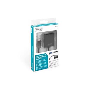 Digitus Da-70852 Usb Tip-c => Hdmi Grafi̇k Çevi̇ri̇ci̇ (giriş: Usb Type-c => Çıkış : Hdmi Tip-a)