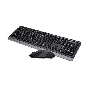 A4 Tech Fg1010 K.suz F Klavye-mouse Set,si̇yah-gri̇