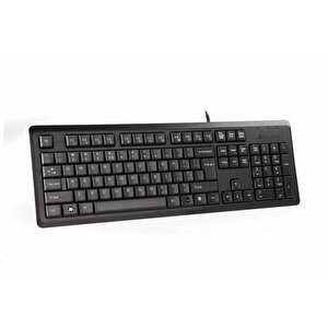 A4-tech Kr-92 Kablolu Usb Q Klavye,si̇yah
