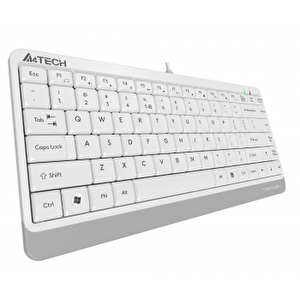 A4 Tech Fk11 Usb Q Mi̇ni̇ M.m Klavye,beyaz