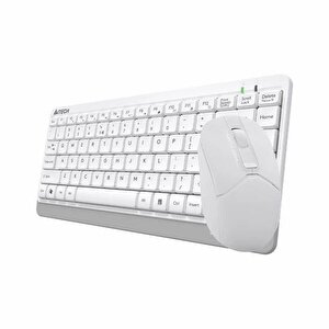 A4 Tech Fg1112  K.suz Mi̇ni̇ Qklavye-mouse Set,beyaz