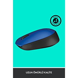 Logitech  910-004640 M171 Kablosuz  Mouse, Mavi̇