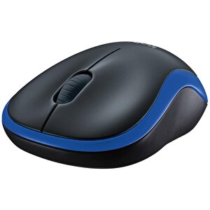Logitech 910-002236 M185 Kablosuz Mouse)mavi̇