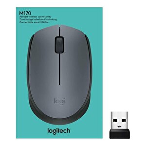 Logitech 910-004642 M170 Kablosuz  Mouse,gri̇