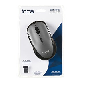 Inca Iwm-395tg  Kablosuz Mouse,gri̇,1600dpi,