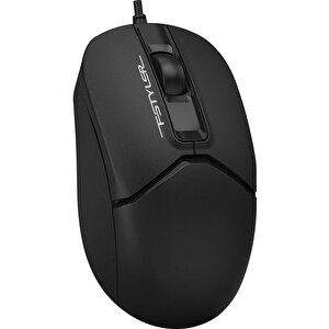 A4 Tech Fm12 Usb Opti̇k Mouse,si̇yah 1000 Dpi