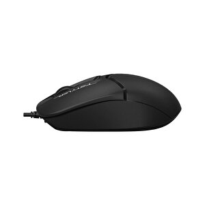 A4 Tech Fm12 Usb Opti̇k Mouse,si̇yah 1000 Dpi