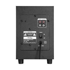 Frisby Fs-6100 40rms Usb+sd+mmc Ahşap 2.1 Hoparlör