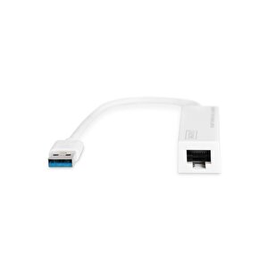 Digitus Dn-3023 Usb3.0=>rj45 Gigabit Ethernet Çevi̇ Ri̇ci̇ (usb3.0 Tip-a Erkek=>10/100/1000 Rj45 Dişi)
