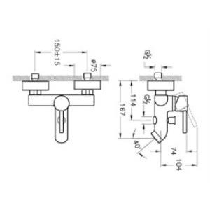 Artema Minimax S Banyo Bataryası A41994