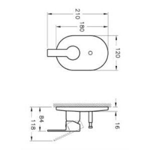 Artema Fold S Ankastre Banyo Bataryası A42536