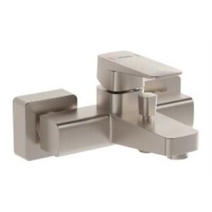 Vitra Root Square Banyo Bataryası Fırçalı Nikel A4273734 Beyaz