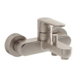 Root Round Banyo Bataryası Fırçalı Nikel A4272534 Beyaz